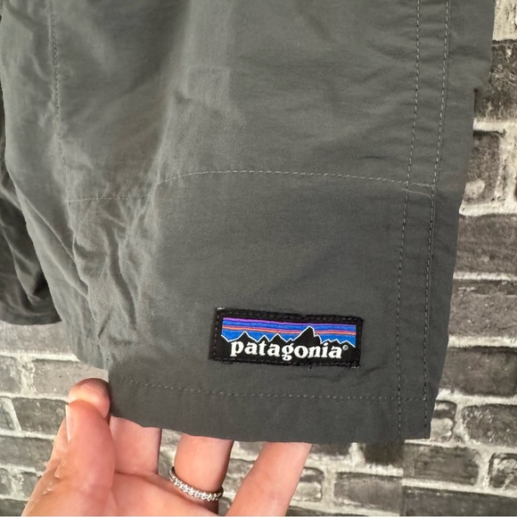 Patagonia baggies shorts gray nylon pockets - Picture 6 of 8